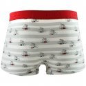 Boxer Homme A VOS MARQUES Gris et Blanc
