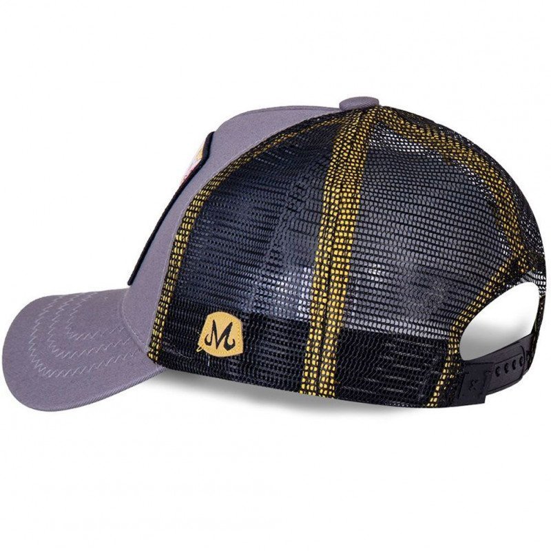 DRAGON BALL Z Casquette Homme Microcoton WHO2 Gris Noir CAPSLAB