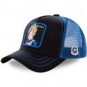 DRAGON BALL Z Casquette Garçon Microcoton VE3 Noir Bleu CAPSLAB