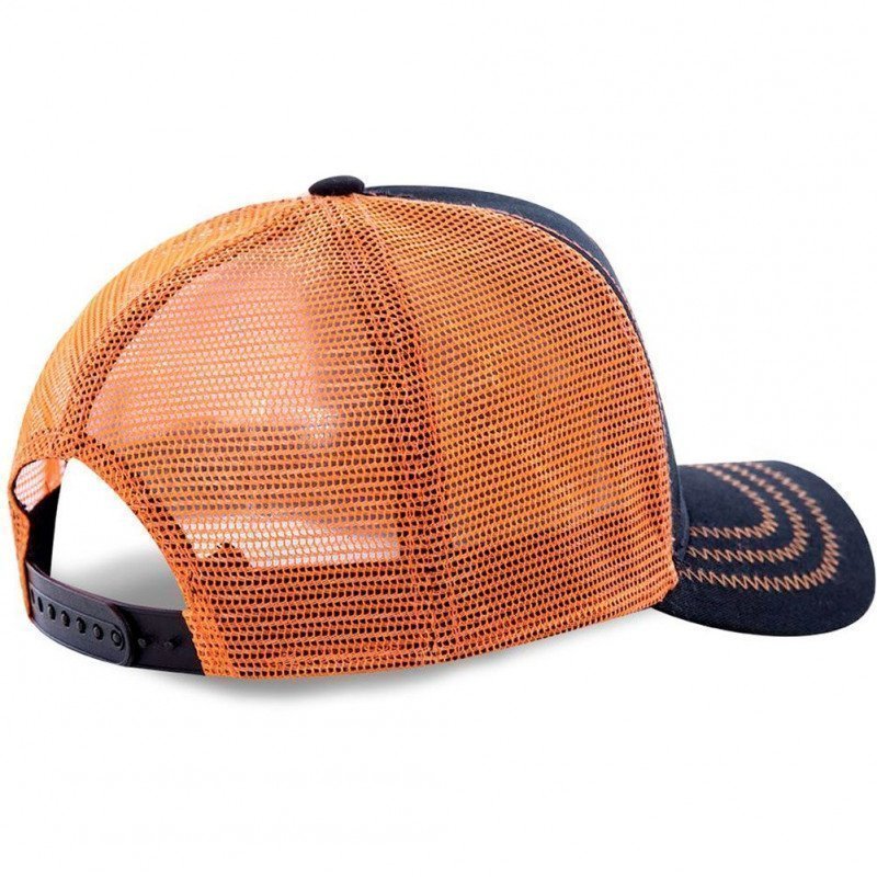 DRAGON BALL Z Casquette Homme Microcoton GO3 Noir Orange CAPSLAB