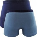 DIM Lot de 2 Boxers Homme Coton SOFTPOWER Bleu jean Bleu denim