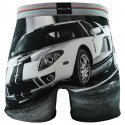 PULL IN Boxer Long Homme Coton Bio GT Noir Gris