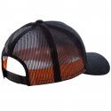 VON DUTCH Casquette Homme Microfibre NEO Noir Orange