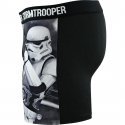 STAR WARS Boxer Homme Microfibre MMA1 Gris Noir STORMTROOPER