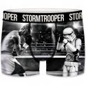 STAR WARS Boxer Homme Microfibre MMA1 Gris Noir STORMTROOPER