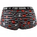 Boxer Fille ROC Noir et Rouge