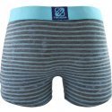 Boxer Homme RAY3 Gris et Bleu
