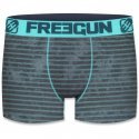 Boxer Homme RAY3 Gris et Bleu