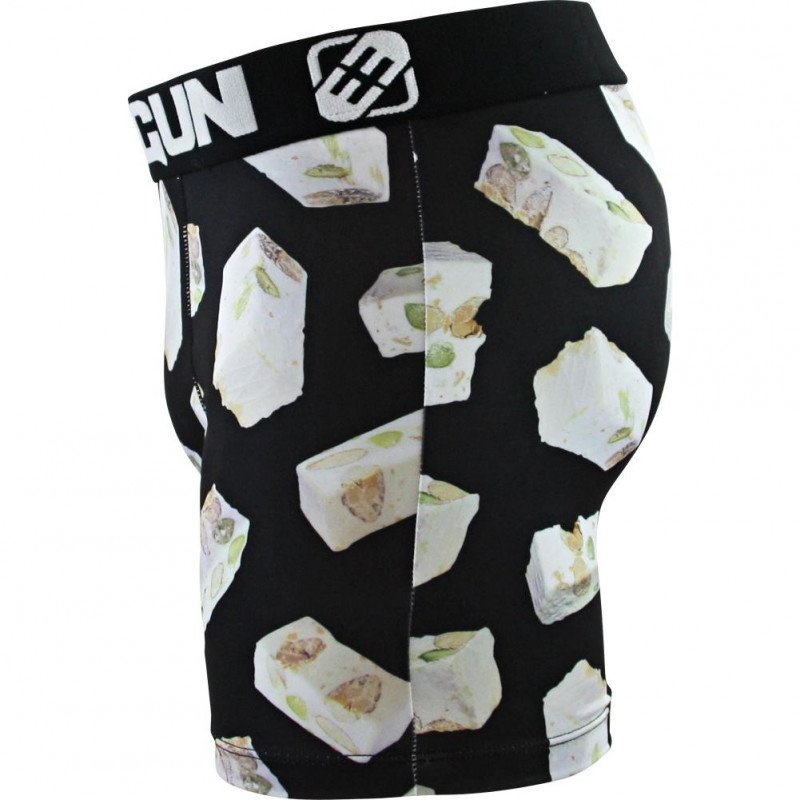 Boxer Homme NOUG Noir et Blanc