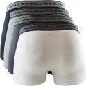 ATHENA 4 Boxers Homme Coton BASIC Noir Gris Blanc Anthracite