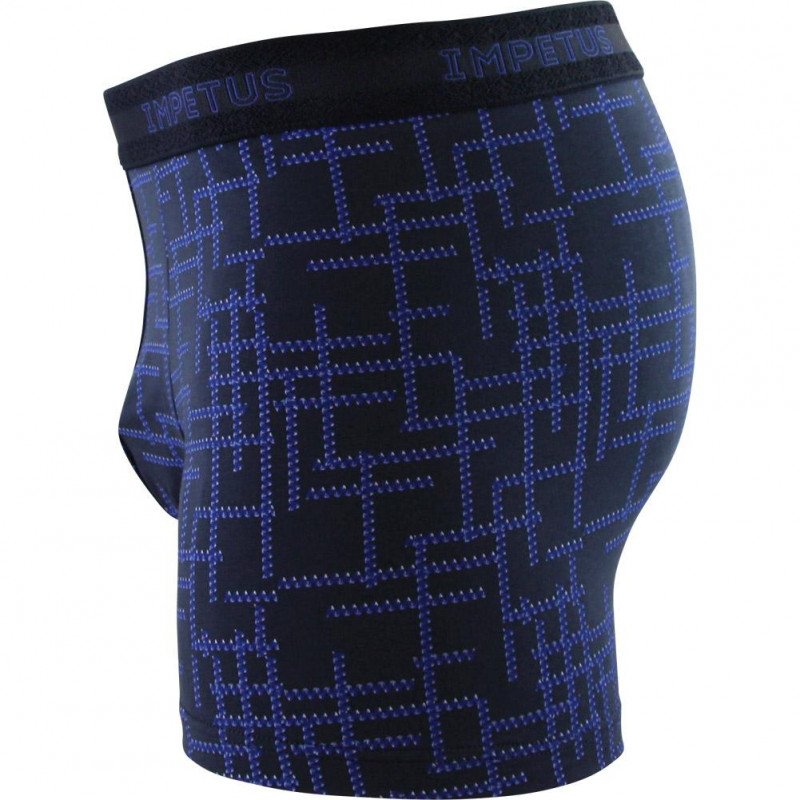 IMPETUS Boxer Homme Coton HALLSTATT Bleu