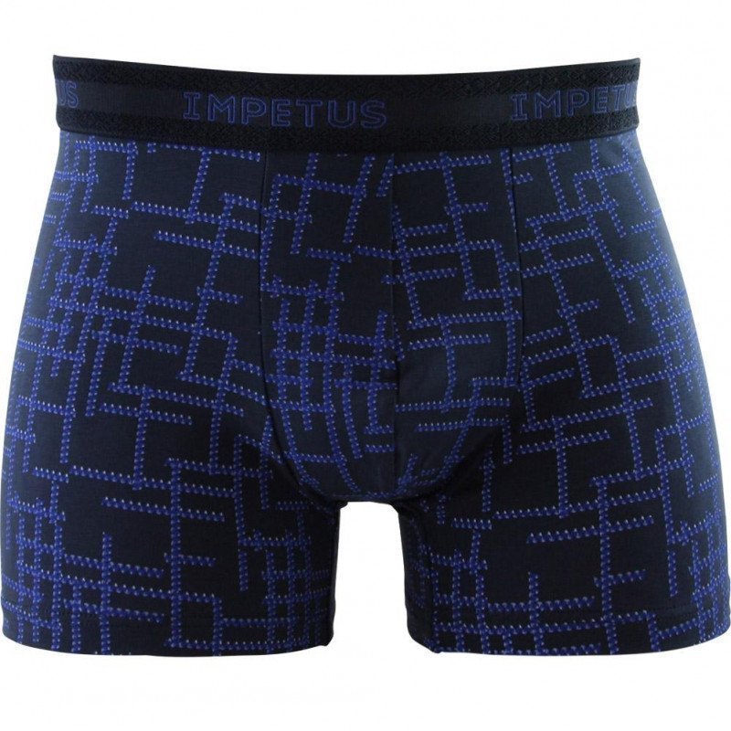 IMPETUS Boxer Homme Coton HALLSTATT Bleu