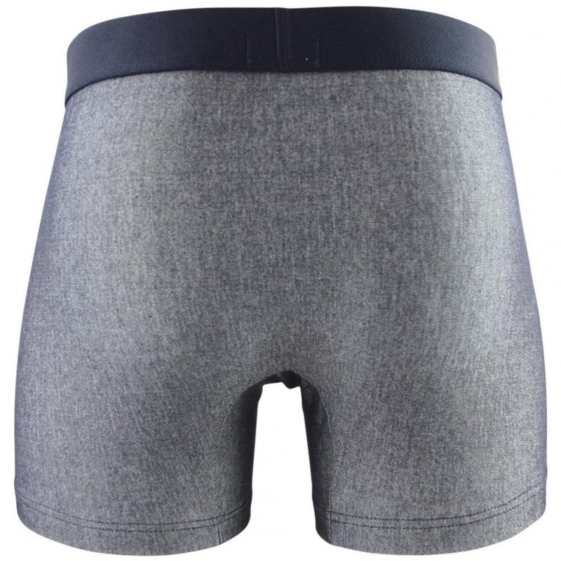 EDEN PARK Boxer Homme Microcoton METAL Marine Gris