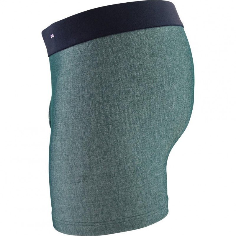 EDEN PARK Boxer Homme Microcoton METAL Marine Vert