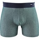 EDEN PARK Boxer Homme Microcoton METAL Marine Vert