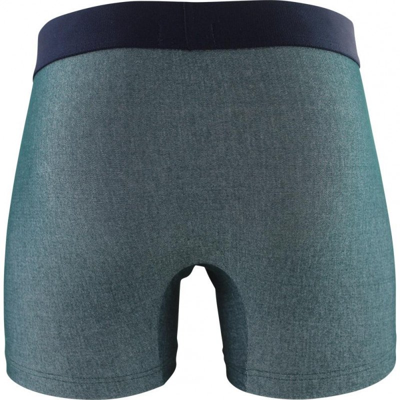 EDEN PARK Boxer Homme Microcoton METAL Marine Vert