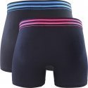 EDEN PARK Lot de 2 Boxers Homme Coton BANDECX2 Marine