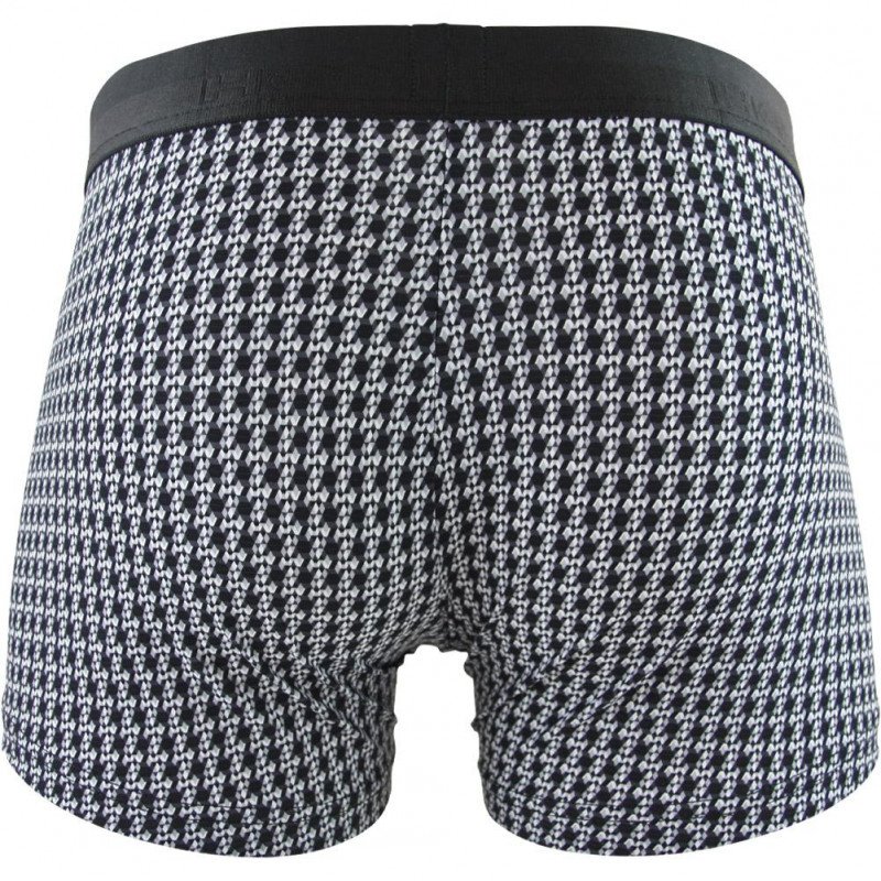 Boxer Homme CRAVAT Noir et Blanc