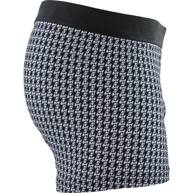 Boxer Homme CRAVAT Noir et Blanc