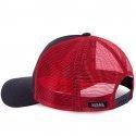 VON DUTCH Casquette Homme Microfibre EYEPAT2 Noir Rouge