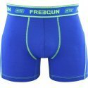 FREEGUN Boxer Homme Microfibre BMASS2 Bleu Vert AKTIV