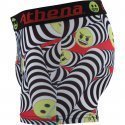 Boxer Homme PSYCHEDELIQUE Noir et Blanc