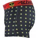 Boxer Homme MINI Noir et Rouge