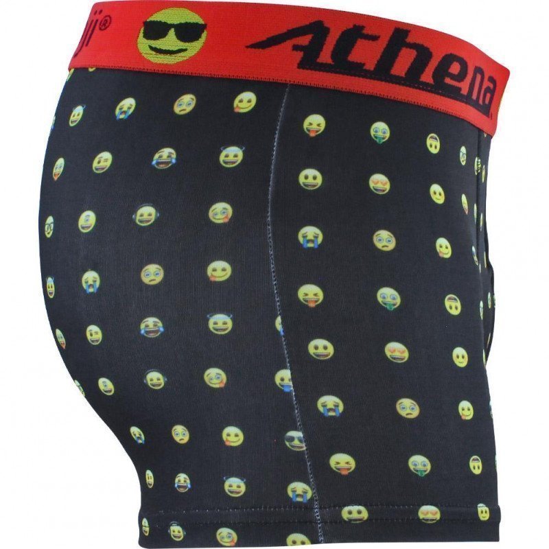 Boxer Homme MINI Noir et Rouge