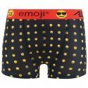 ATHENA Boxer Homme Microfibre MINI Noir Rouge EMOJI