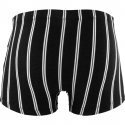 MARGINAL Boxer Homme Microfibre GINO Noir Blanc