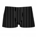 MARGINAL Boxer Homme Microfibre GINO Noir Blanc