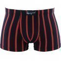 Boxer Homme GINO Noir et Rouge