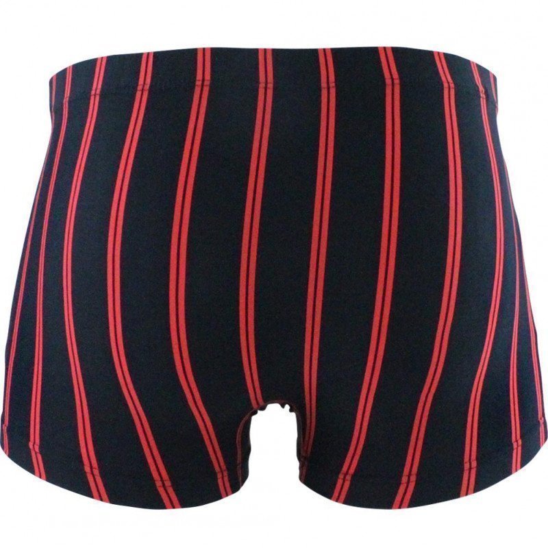 Boxer Homme GINO Noir et Rouge