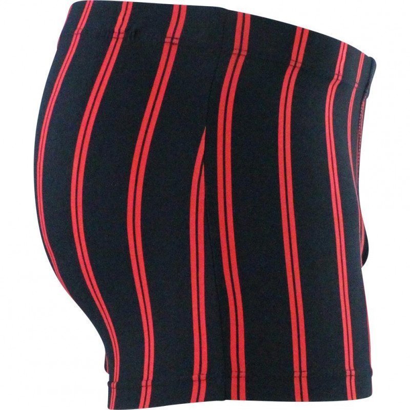 Boxer Homme GINO Noir et Rouge