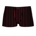 Boxer Homme GINO Noir et Rouge