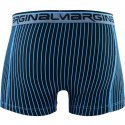 Boxer Homme WILFRIED Noir et Bleu