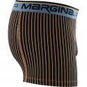 MARGINAL Boxer Homme Microfibre WILFRIED Noir Orange