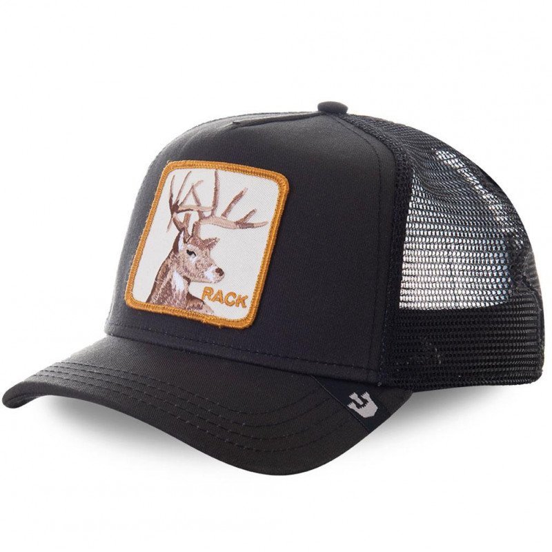 Casquette Homme RACK Noir et Jaune