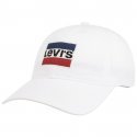 LEVI'S Casquette Homme Coton SPRTSWR LOGO Blanc