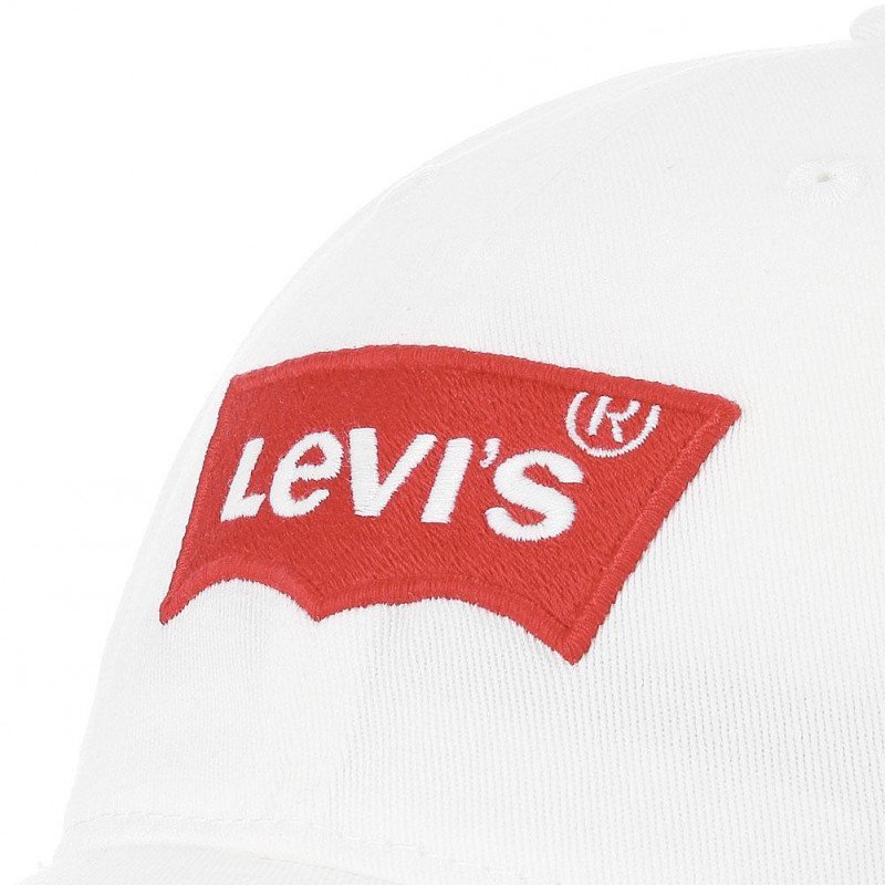 Casquette Homme BIG BATWING Blanc et Rouge