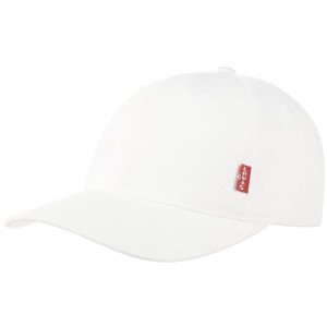 LEVI'S Casquette Homme Coton CLASSIC Blanc