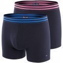 EDEN PARK Lot de 2 Boxers Homme Coton BANDECX2 Marine