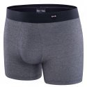 EDEN PARK Boxer Homme Microcoton METAL Marine Gris