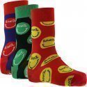 HAPPY SOCKS Coffret de 3 Chaussettes Mixte Coton CURTIS KULIG Multicolore LOVE ME