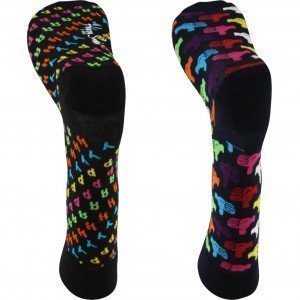 HAPPY SOCKS Coffret de 2 Chaussettes Mixte HAPPY GIFT Noir Multi