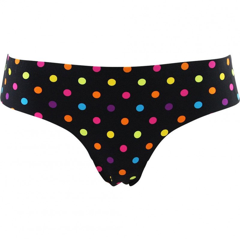 Shorty Femme DOT Noir et Multicolore