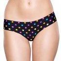 Shorty Femme DOT Noir et Multicolore