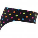 HAPPY SOCKS Shorty Femme Microfibre DOT Noir Multicolore