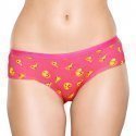 Shorty Femme PIZZA Rose et Jaune