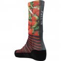 Chaussettes Mixte FRAISESTRIPE Rouge et Noir